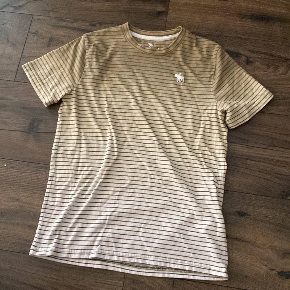 Abercrombie faded stripped shirt size 11/12